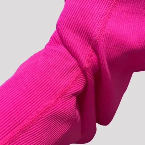 Fabletics Hot Pink Bike Shorts - Picture 4 of 4
